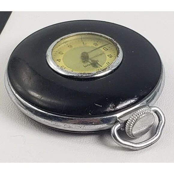 Antique Ingraham Pocket Watch 1940s E Ingraham Company Bristol
